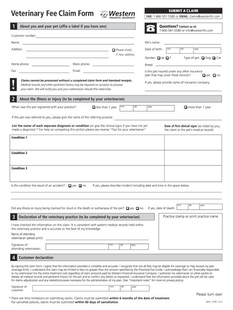 pets us claim form.